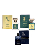 Un Petit Luxe Sincere & Gallant & Elegante Exclusive EDP 50 ml Kadın & Erkek 3'lü Parfüm Seti