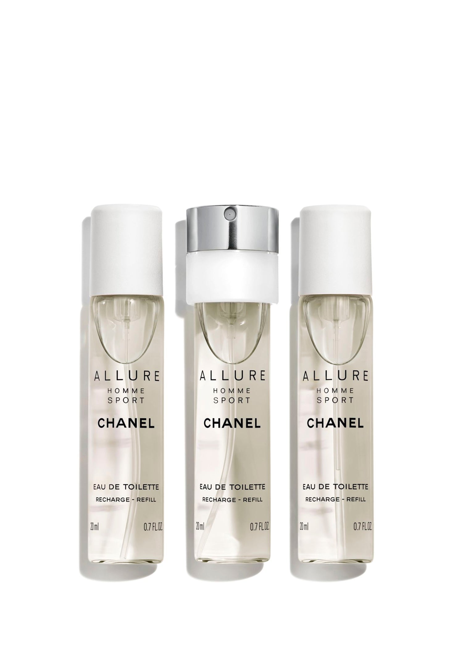 CHANEL ALLURE HOMME SPORT TWIST SPRAY REFILL SET