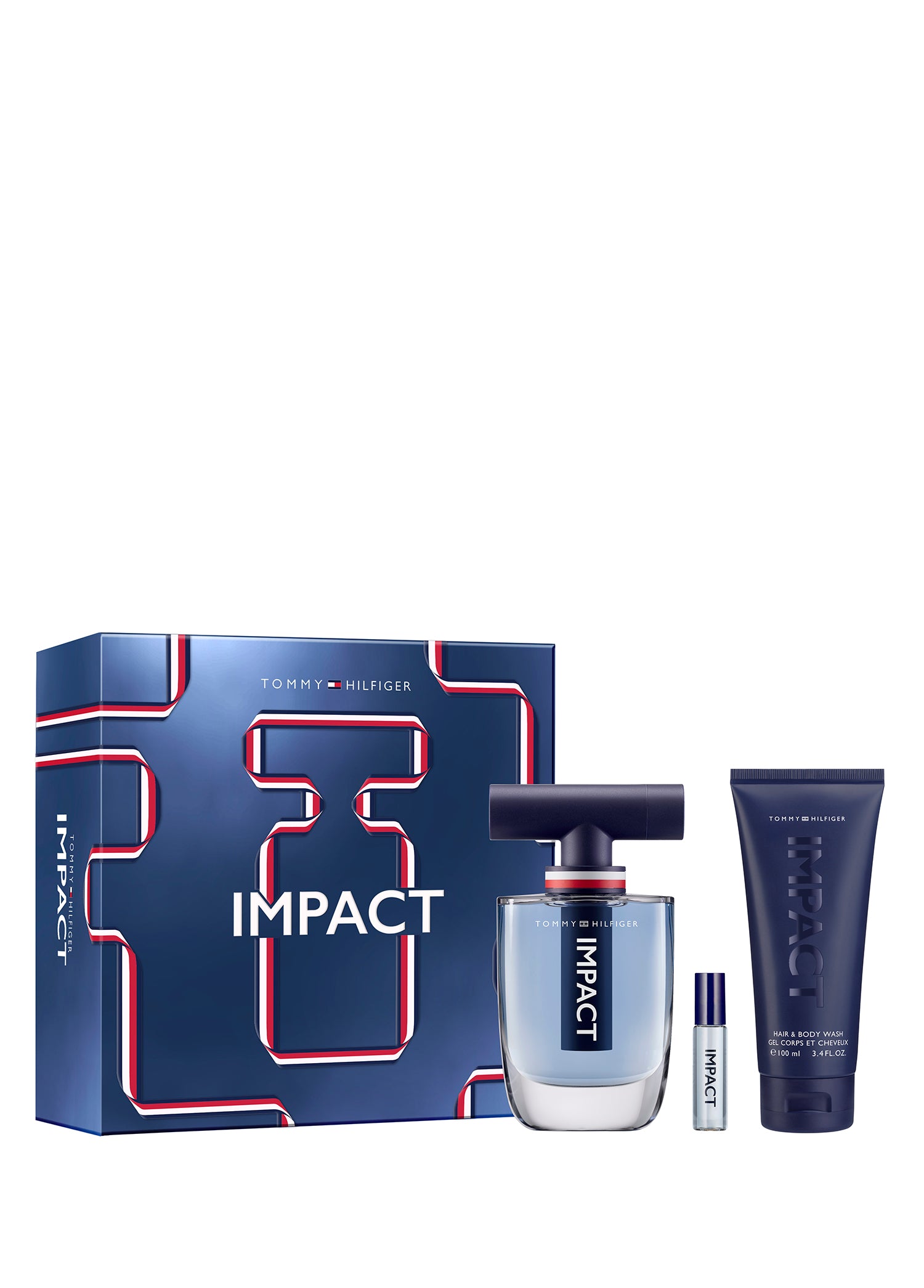 Tommy Hilfiger Impact Holiday 24 EDT 100 ml & BW 100 ml Erkek Parfüm Seti